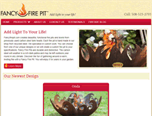 Tablet Screenshot of fancyfirepit.com